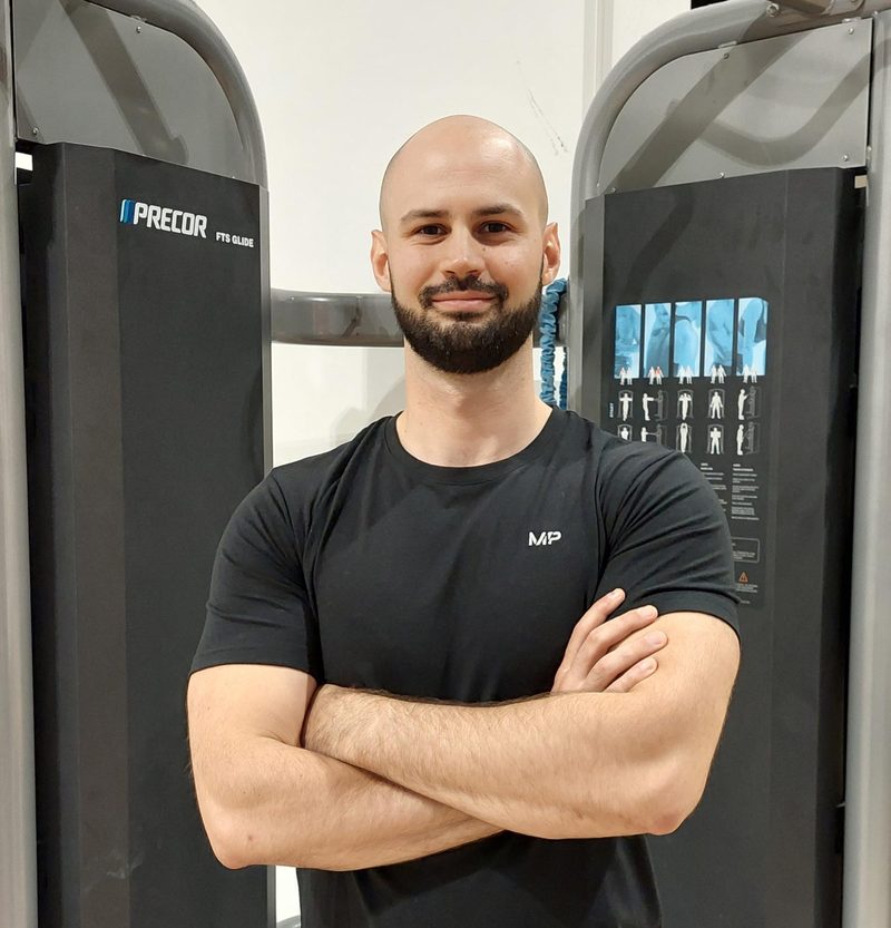 Dino Gnjidić, osobni trener u Zagrebu, u teretani Sparta Gym Rotor
